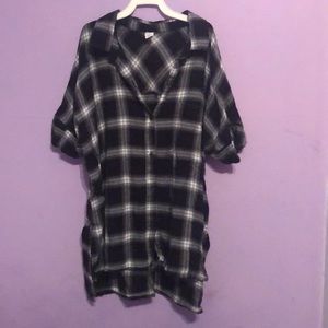 Plaid button down shirt Old Navy
